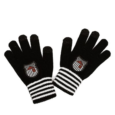 Crested Touch/Grip Gloves Large