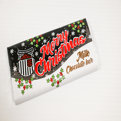 Merry Christmas Milk Chocolate Bar