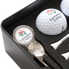 Lancashire Cricket Club Lancashire Golf Gift Set