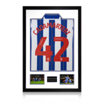  Bailey Cadamarteri Signed SWFC 23/24 Shirt Display