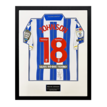  Marvin Johnson Match Issue Shirt Display