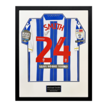  Michael Smith Match Issue Shirt Display