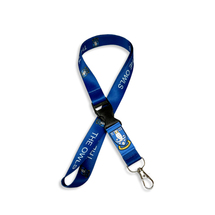  Royal Blue Lanyard With PVC Crest