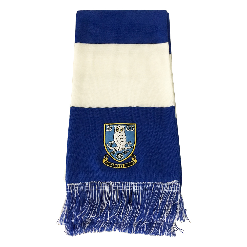 Embroidered Bar Scarf - Sheffield Wednesday Football Club